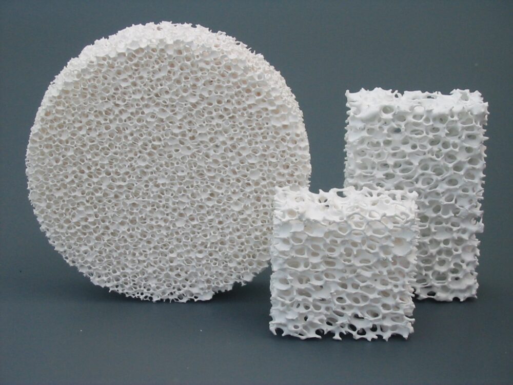 فوم فیلتر سرامیکی FCF-3 برای ریخته‌گری آلومینیوم